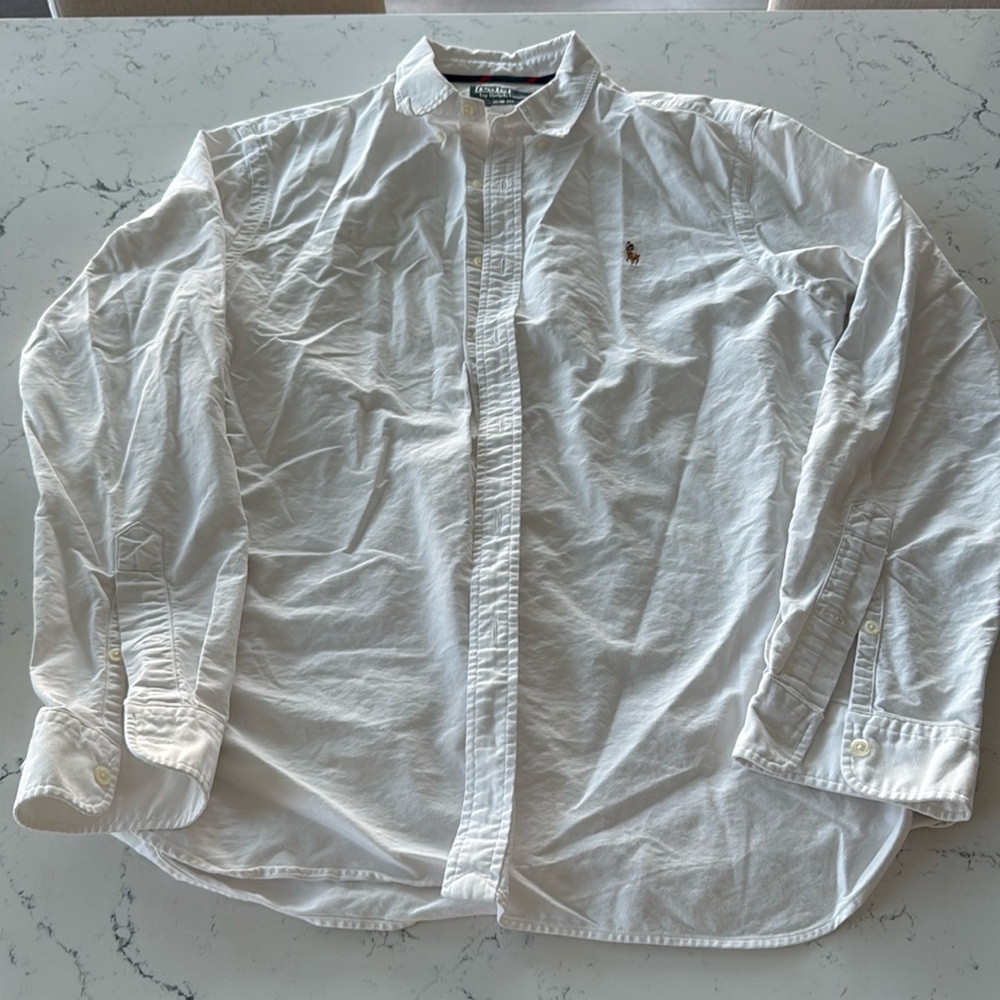 Polo by Ralph Lauren Slim Fit White Dress Shirt